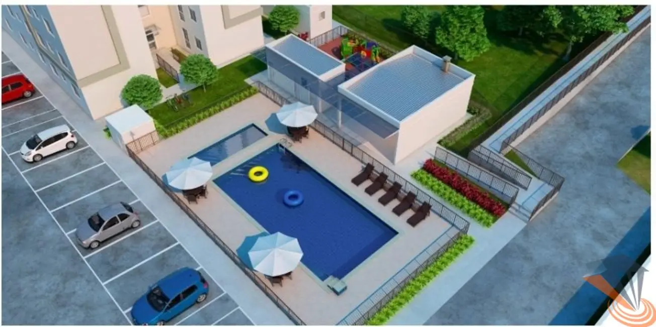 Apartamento com 2 quartos à venda, 44m2 em Bom Viver, Biguacu - SC - imagem 4 Foto 4 de Apartamento com 2 quartos à venda, 44m2 em Bom Viver, Biguacu - SC