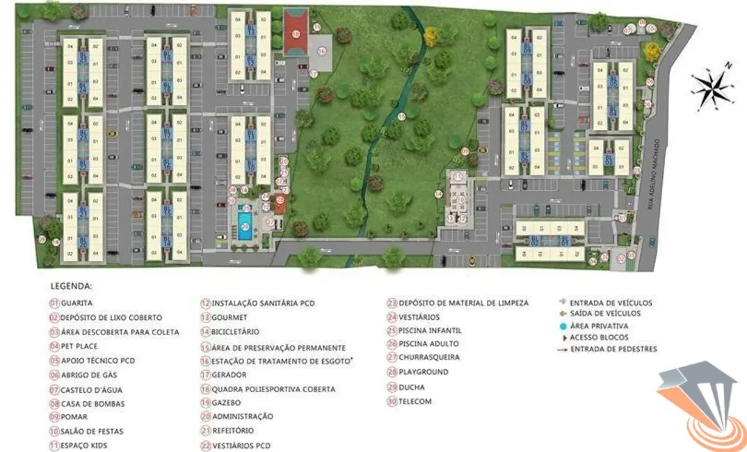 Apartamento com 2 quartos à venda, 44m2 em Bom Viver, Biguacu - SC - imagem 8 Foto 8 de Apartamento com 2 quartos à venda, 44m2 em Bom Viver, Biguacu - SC