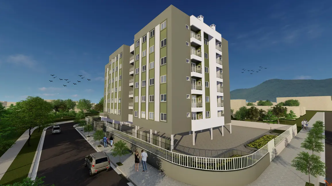 Apartamento com 2 quartos à venda, 58m2 em Rio Caveiras, Biguacu - SC - imagem 3 Foto 3 de Apartamento com 2 quartos à venda, 58m2 em Rio Caveiras, Biguacu - SC