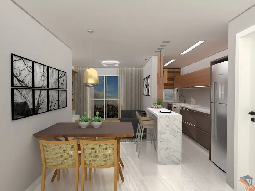 Apartamento com 2 quartos à venda, 58m2 em Rio Caveiras, Biguacu - SC - imagem 5 Foto 5 de Apartamento com 2 quartos à venda, 58m2 em Rio Caveiras, Biguacu - SC