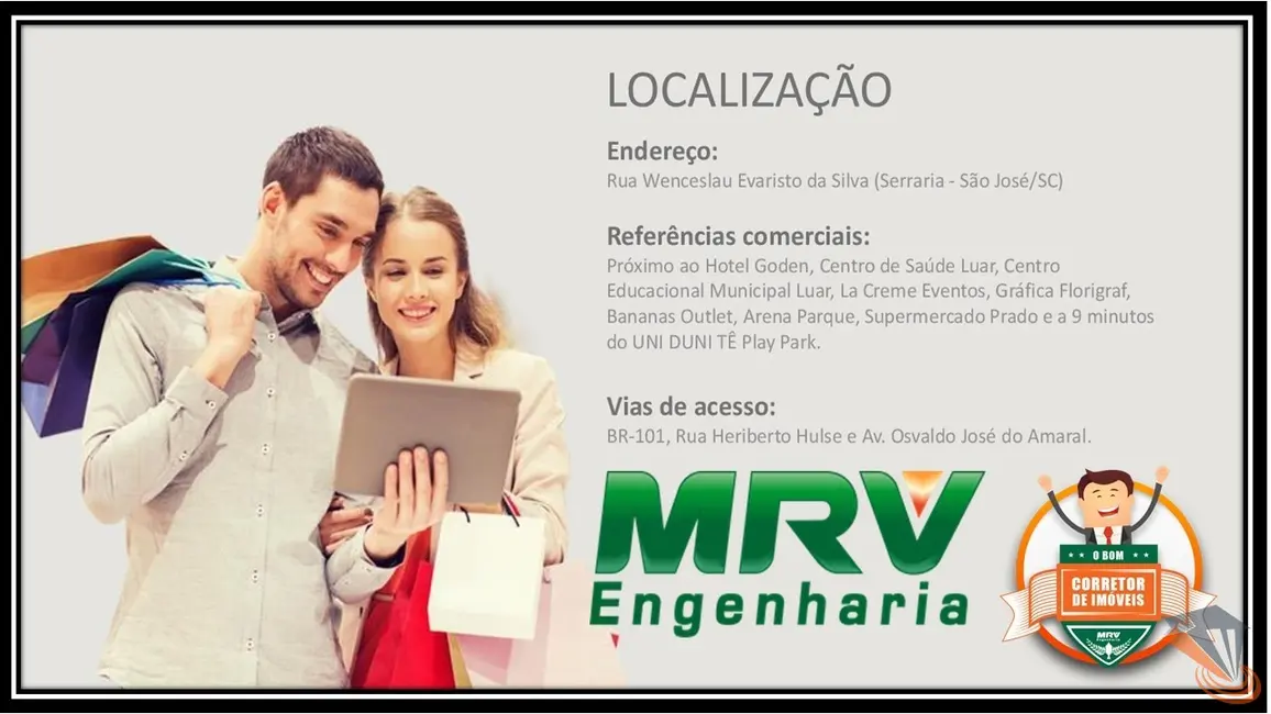 Foto 8 de Apartamento com 2 quartos à venda, 43m2 em Serraria, Sao Jose - SC