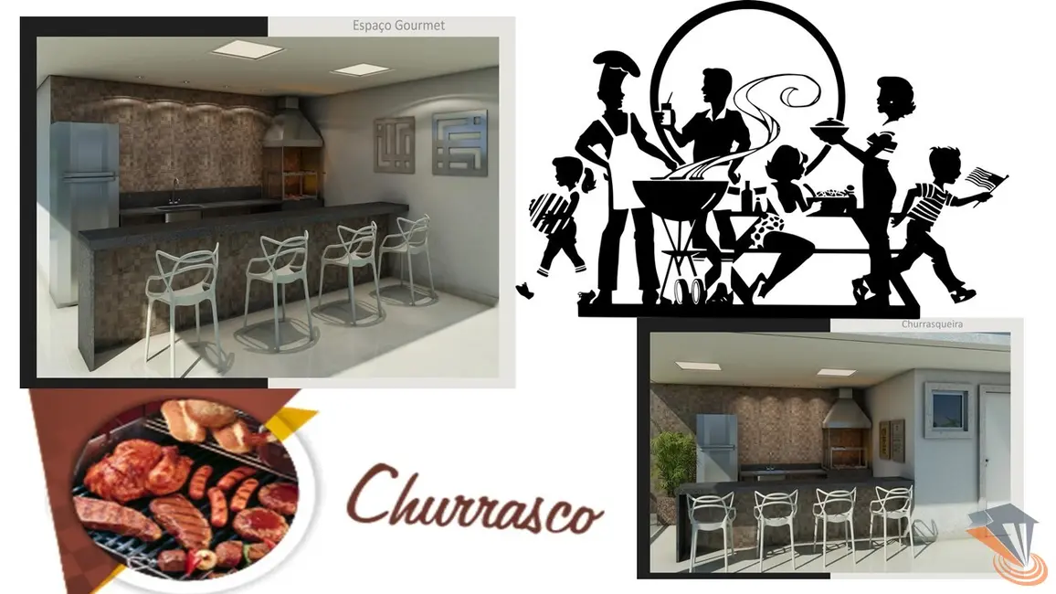 Foto 4 de Apartamento com 2 quartos à venda, 43m2 em Serraria, Sao Jose - SC