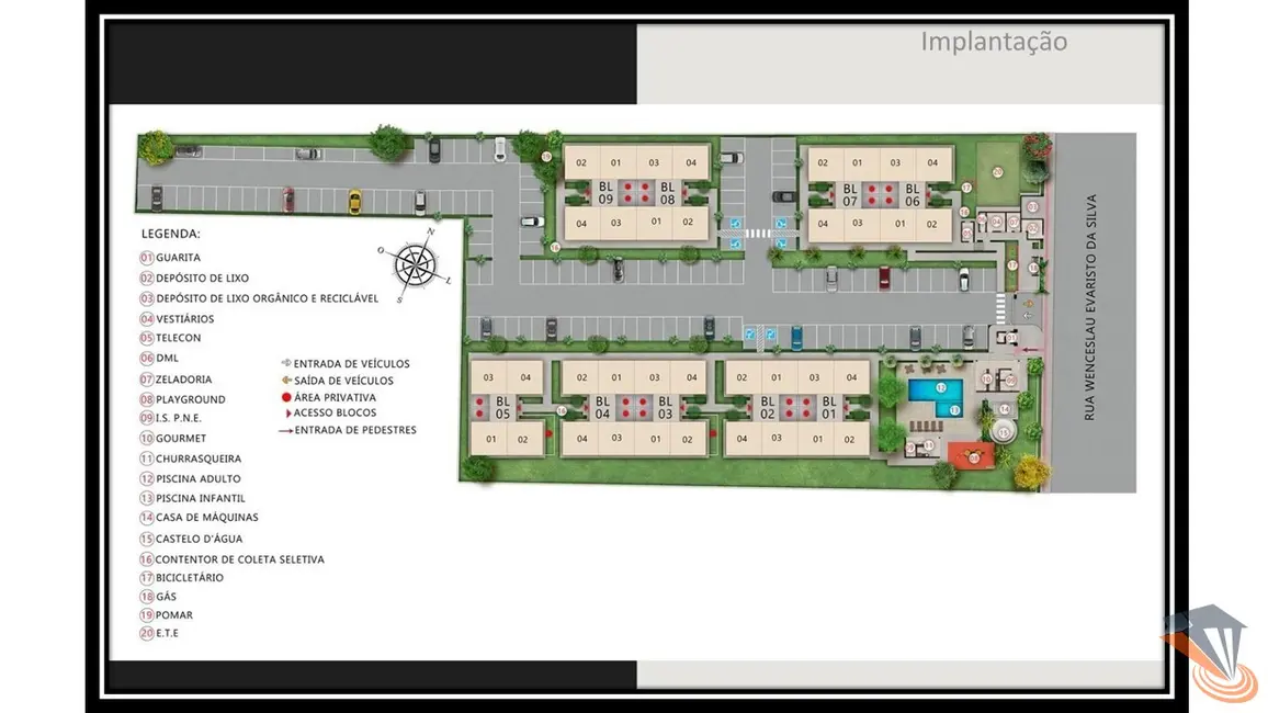 Foto 7 de Apartamento com 2 quartos à venda, 43m2 em Serraria, Sao Jose - SC