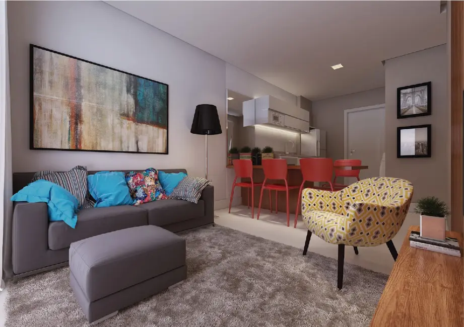 Foto 3 de Apartamento com 2 quartos à venda, 61m2 em Praia de Fora, Palhoca - SC