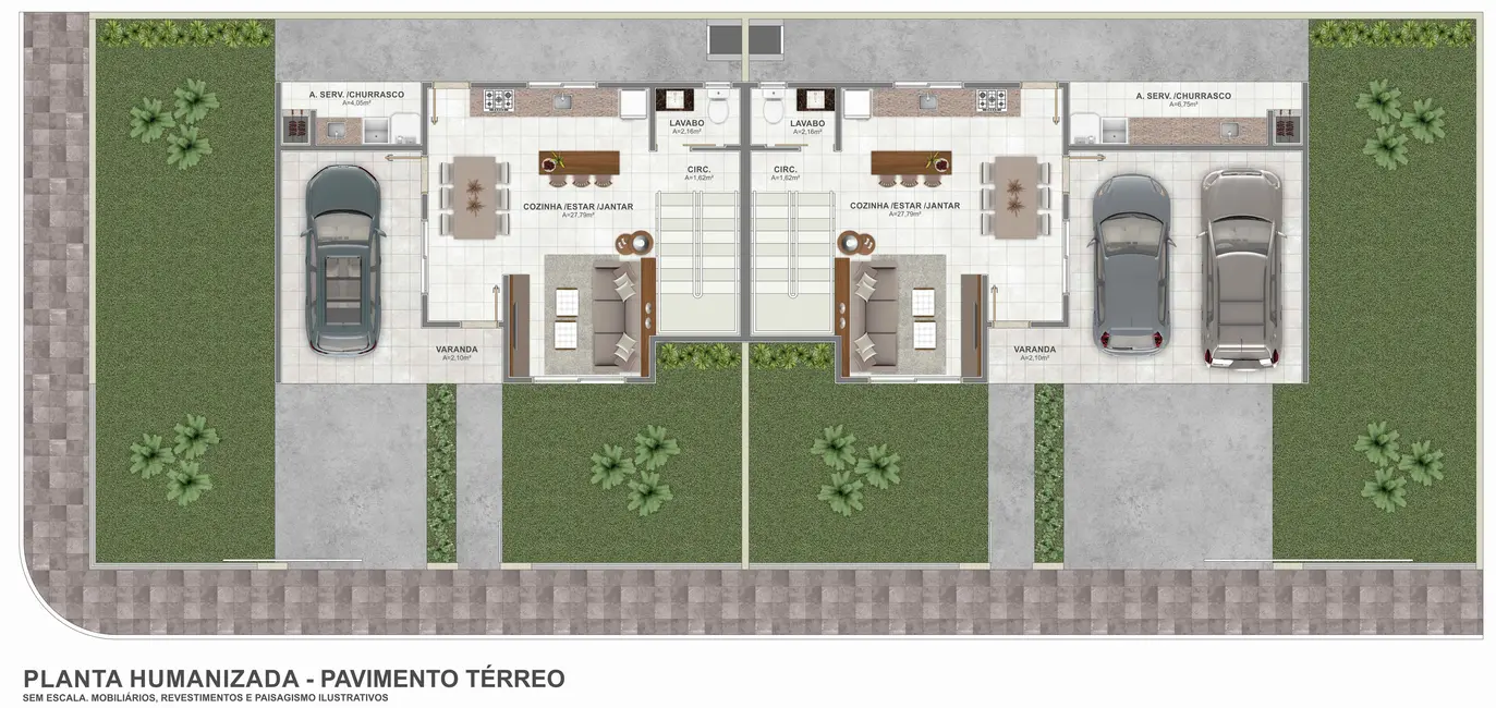 Casa com 3 quartos à venda, 130m2 em Rio Caveiras, Biguacu - SC - imagem 5 Foto 5 de Casa com 3 quartos à venda, 130m2 em Rio Caveiras, Biguacu - SC