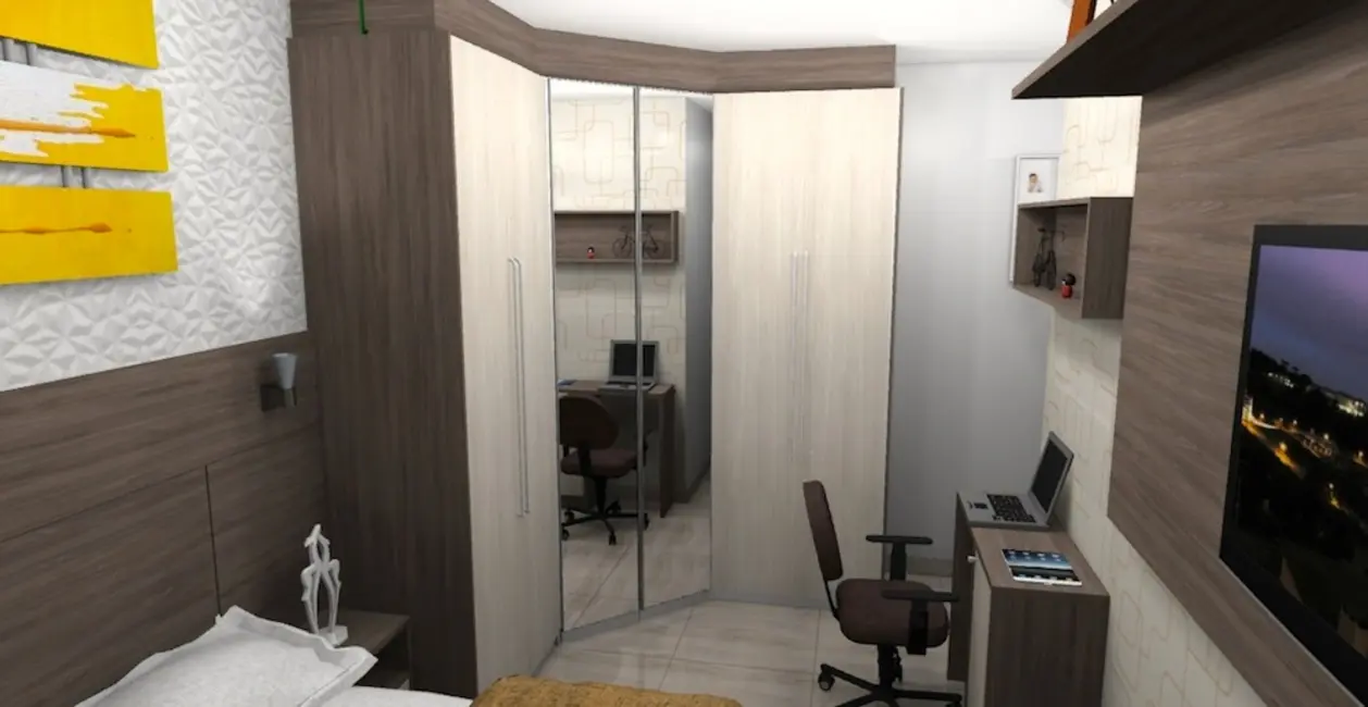 Foto 7 de Apartamento com 2 quartos à venda, 66m2 em Jardim Atlântico, Florianopolis - SC