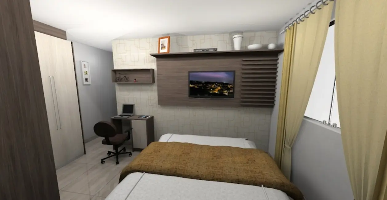 Foto 6 de Apartamento com 2 quartos à venda, 66m2 em Jardim Atlântico, Florianopolis - SC