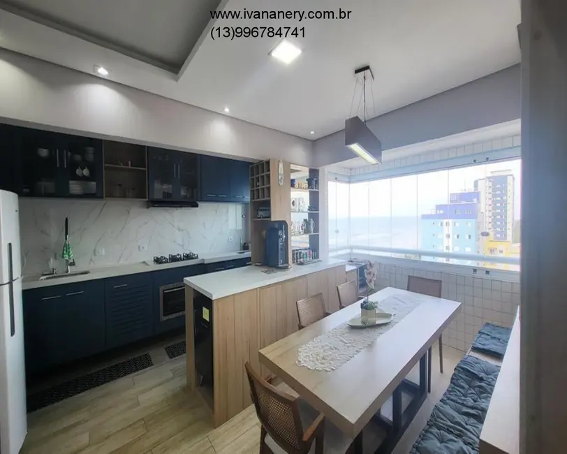 Foto 1 de Apartamento com 2 quartos à venda, 64m2 em Mongagua - SP