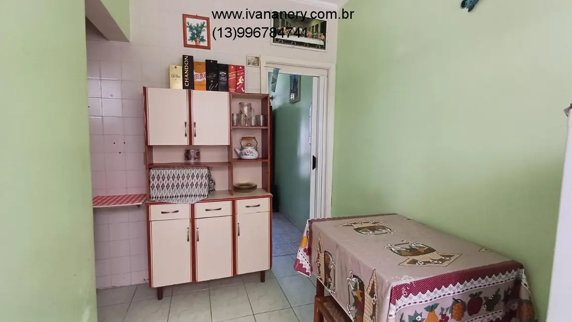 Foto 3 de Apartamento com 1 quarto à venda, 40m2 em Centro, Mongagua - SP