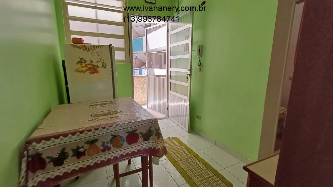 Foto 2 de Apartamento com 1 quarto à venda, 40m2 em Centro, Mongagua - SP