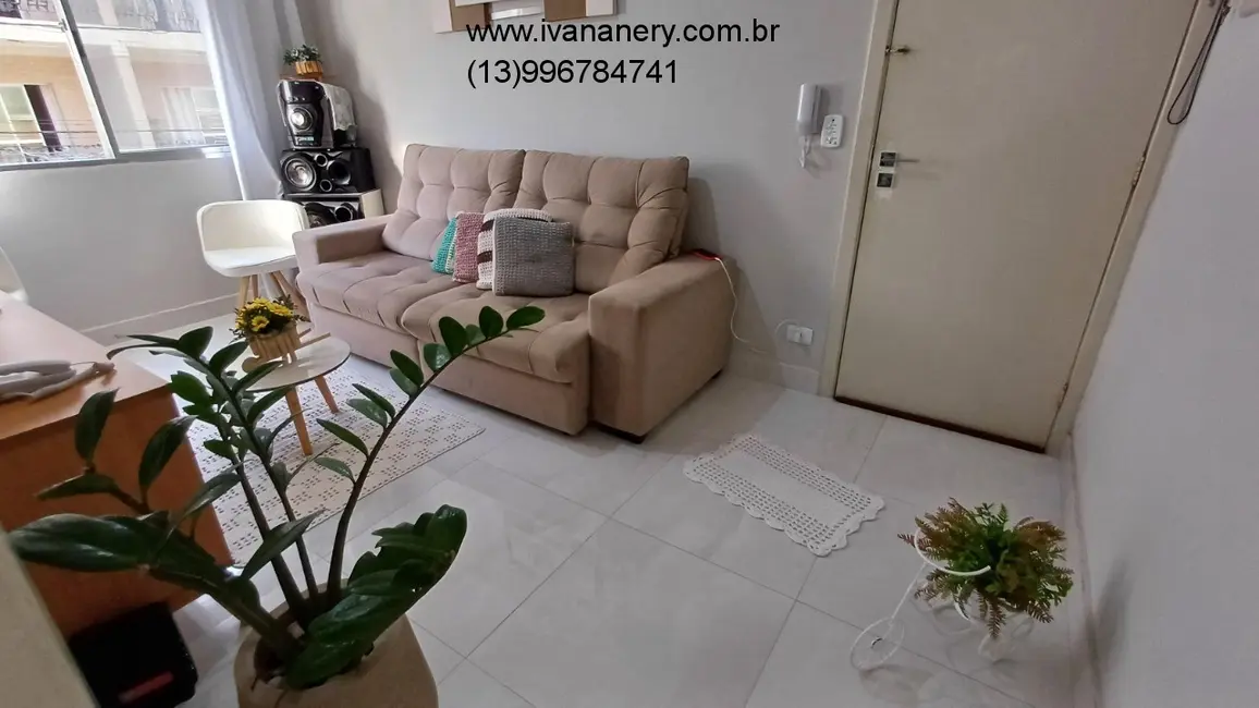 Foto 2 de Apartamento com 1 quarto à venda, 42m2 em Centro, Mongagua - SP