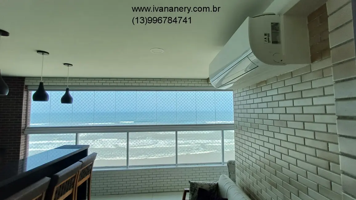 Foto 3 de Apartamento com 3 quartos à venda, 104m2 em Centro, Mongagua - SP