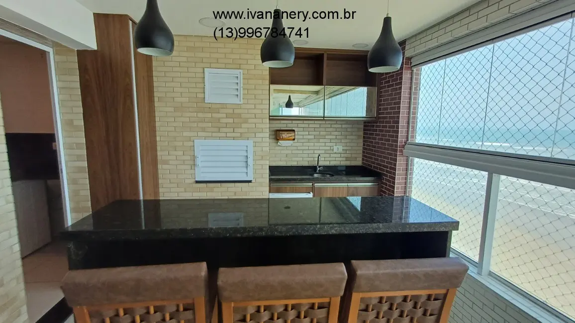 Foto 8 de Apartamento com 3 quartos à venda, 104m2 em Centro, Mongagua - SP