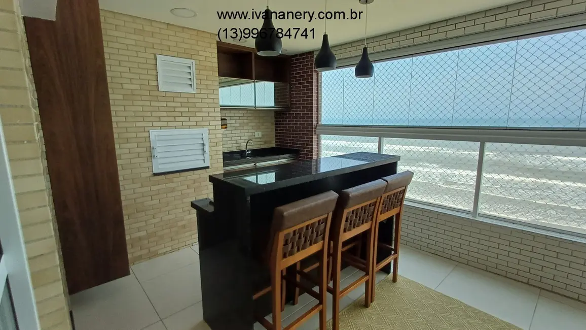 Foto 4 de Apartamento com 3 quartos à venda, 104m2 em Centro, Mongagua - SP