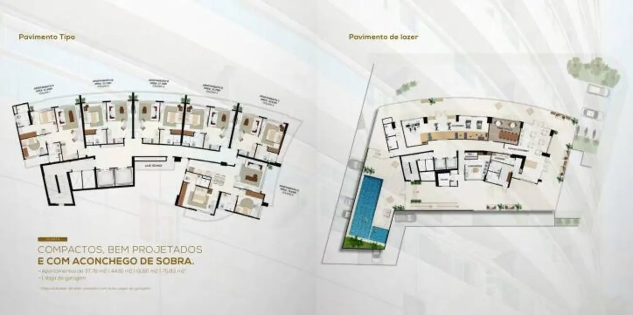 Foto 8 de Apartamento com 2 quartos à venda, 38m2 em Cocó, Fortaleza - CE