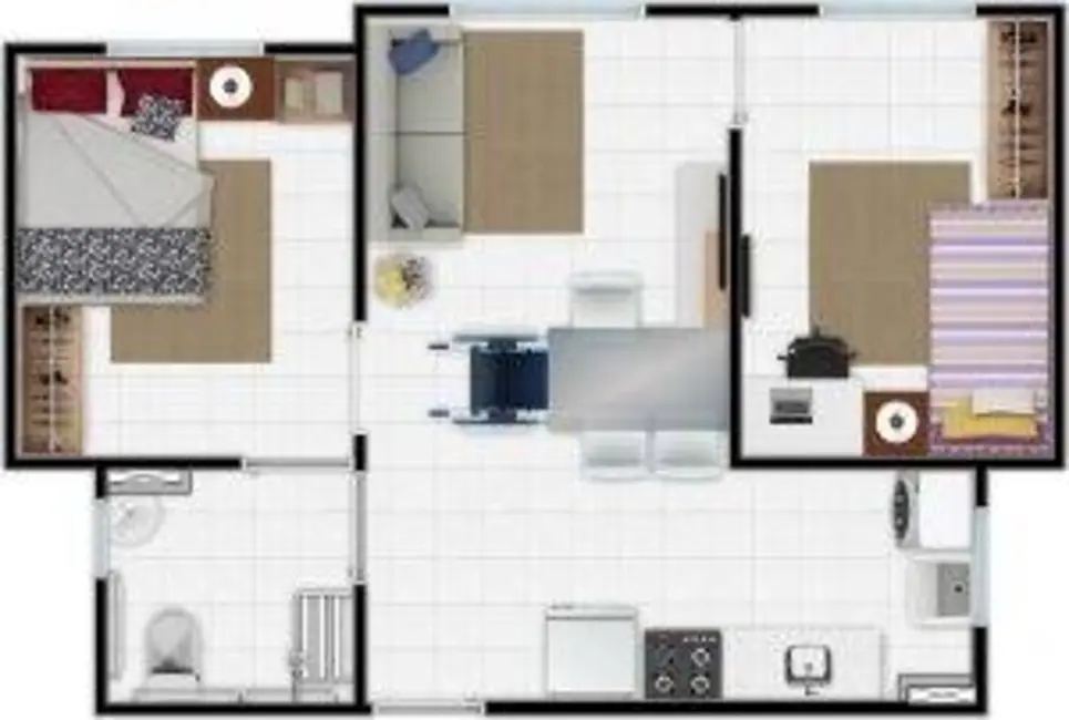 Apartamento com 2 quartos à venda, 415774m2 em Centro, Caucaia - CE - imagem 7 Foto 7 de Apartamento com 2 quartos à venda, 415774m2 em Centro, Caucaia - CE