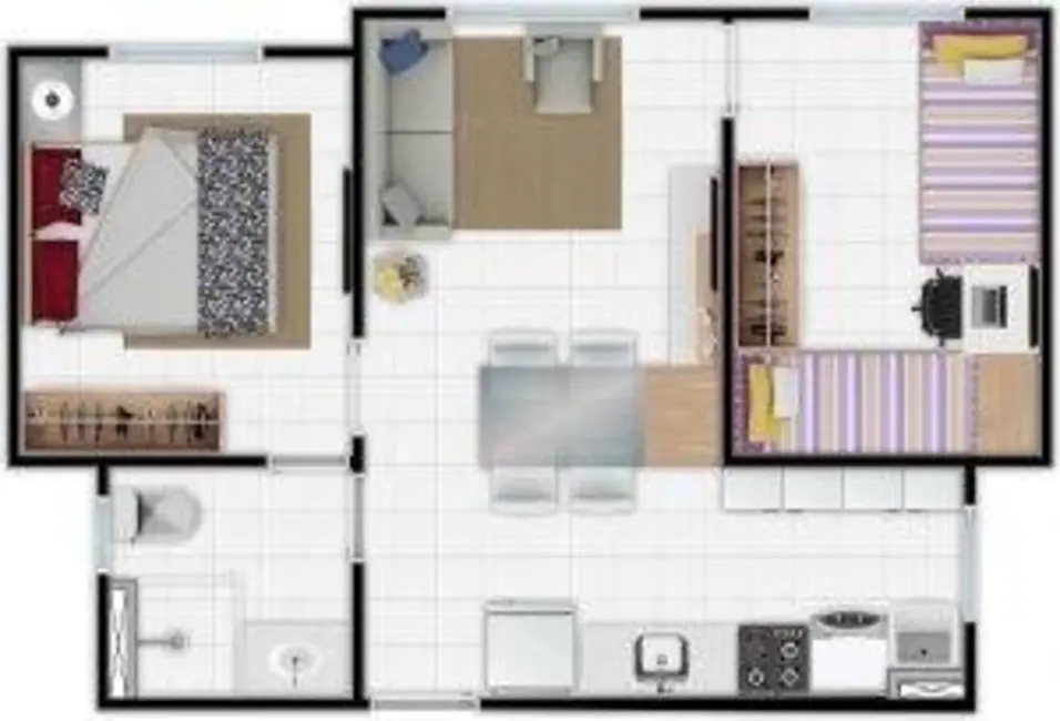 Apartamento com 2 quartos à venda, 415774m2 em Centro, Caucaia - CE - imagem 8 Foto 8 de Apartamento com 2 quartos à venda, 415774m2 em Centro, Caucaia - CE