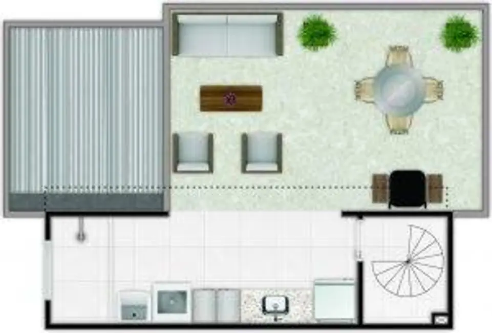 Apartamento com 2 quartos à venda, 415774m2 em Centro, Caucaia - CE - imagem 5 Foto 5 de Apartamento com 2 quartos à venda, 415774m2 em Centro, Caucaia - CE
