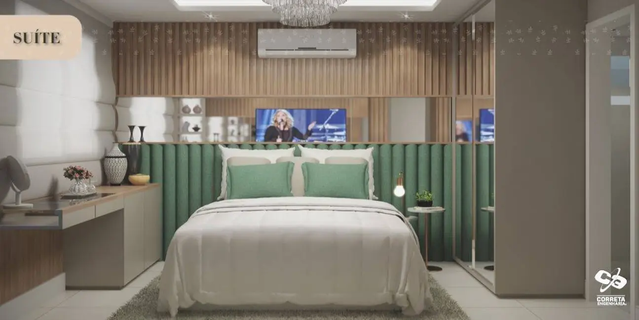 Foto 5 de Apartamento com 2 quartos à venda, 55108m2 em Engenheiro Luciano Cavalcante, Fortaleza - CE