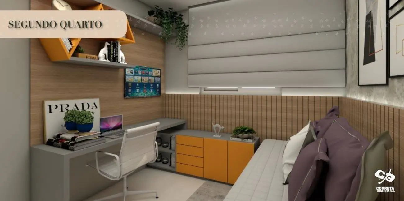 Foto 4 de Apartamento com 2 quartos à venda, 55108m2 em Engenheiro Luciano Cavalcante, Fortaleza - CE