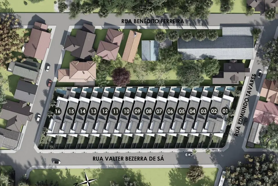 Foto 3 de Casa com 3 quartos à venda, 103m2 em Eusebio - CE