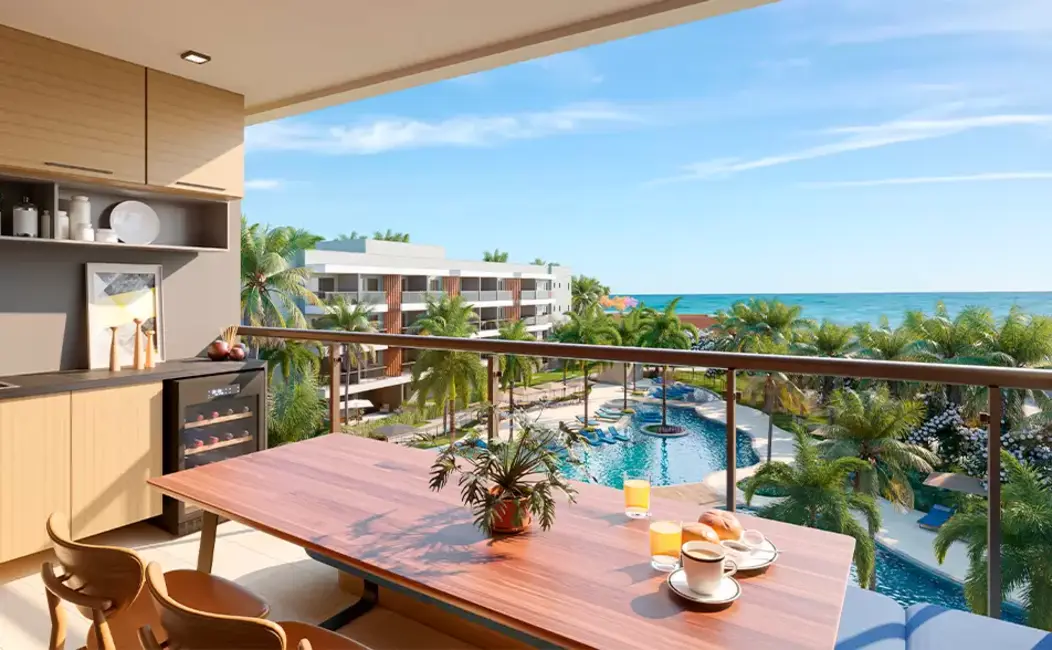 Foto 4 de Apartamento com 1 quarto à venda, 29116m2 em Aquiraz - CE