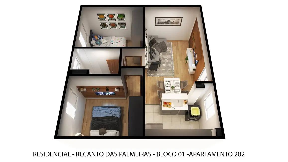 Foto 6 de Apartamento com 2 quartos à venda, 3841m2 em Jangurussu, Fortaleza - CE