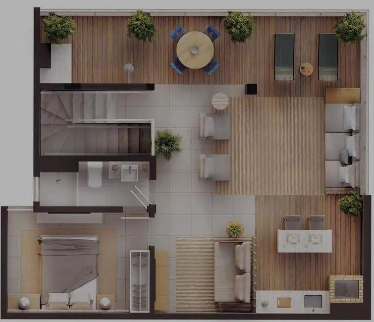 Apartamento com 3 quartos à venda em Icaraí, Caucaia - CE - imagem 7 Foto 7 de Apartamento com 3 quartos à venda em Icaraí, Caucaia - CE