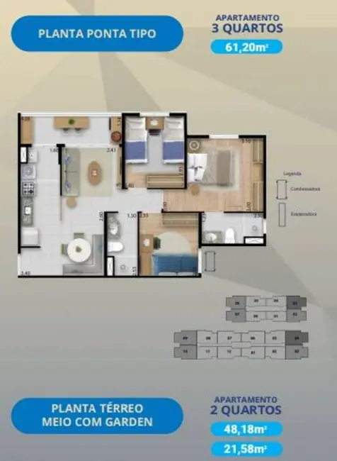 Foto 8 de Apartamento com 3 quartos à venda, 6149m2 em Parreão, Fortaleza - CE