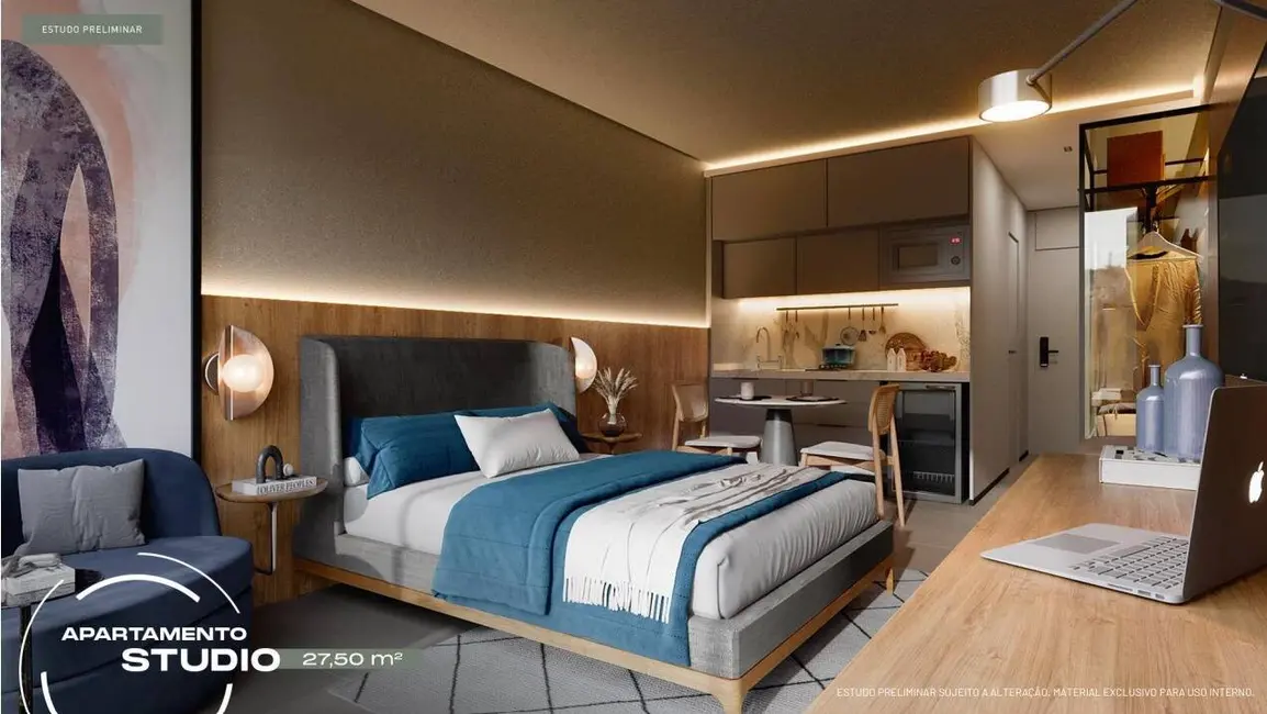 Foto 6 de Apartamento com 1 quarto à venda, 28m2 em Praia de Iracema, Fortaleza - CE