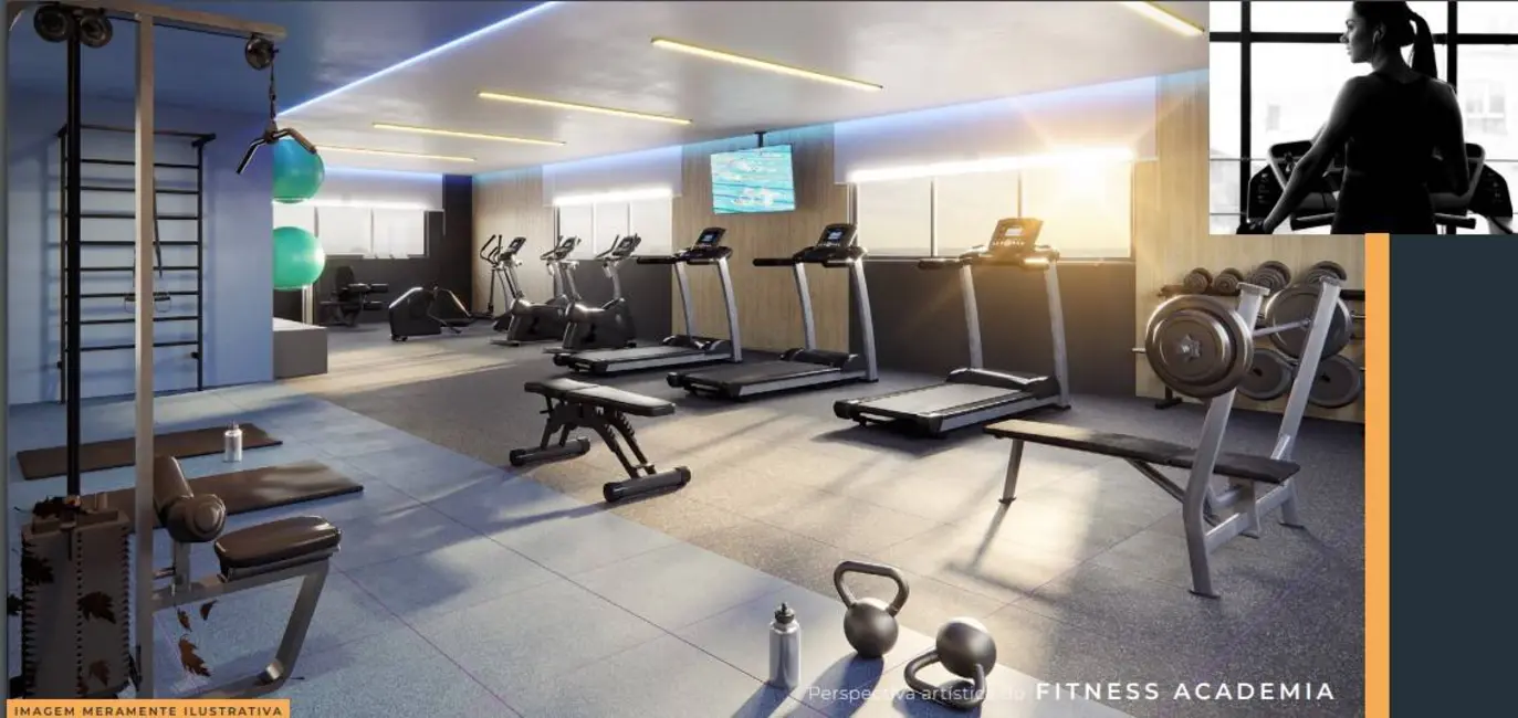 Foto 4 de Apartamento com 2 quartos à venda, 4450m2 em Engenheiro Luciano Cavalcante, Fortaleza - CE