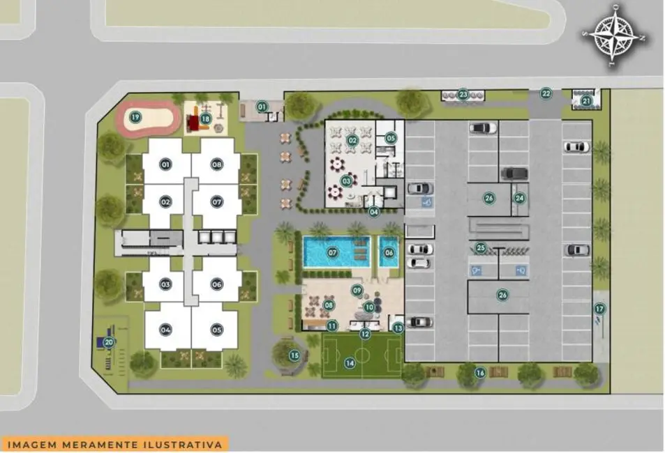 Foto 9 de Apartamento com 2 quartos à venda, 4450m2 em Engenheiro Luciano Cavalcante, Fortaleza - CE