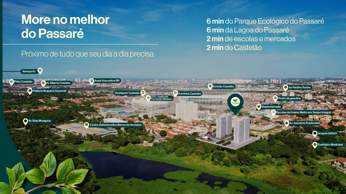 Foto 1 de Apartamento com 2 quartos à venda, 4974m2 em Passaré, Fortaleza - CE