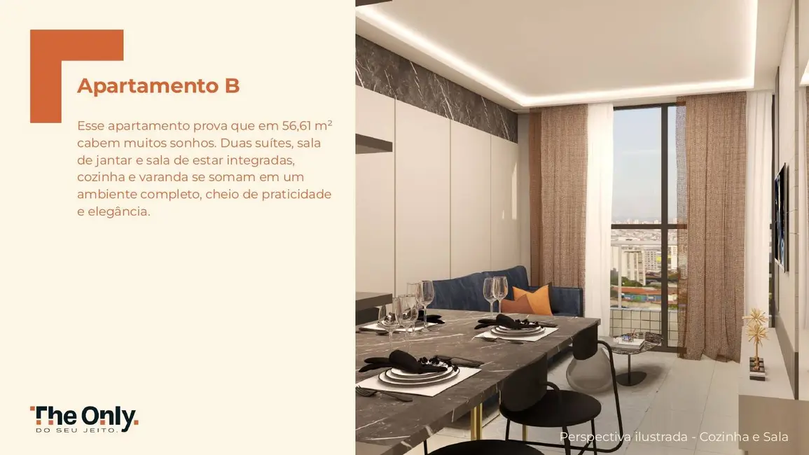 Apartamento com 1 quarto à venda, 48m2 em Aldeota, Fortaleza - CE - imagem 4 Foto 4 de Apartamento com 1 quarto à venda, 48m2 em Aldeota, Fortaleza - CE