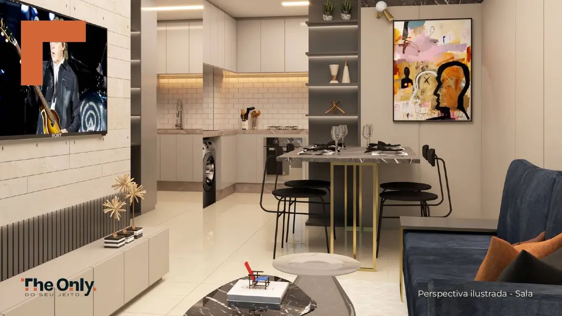 Apartamento com 1 quarto à venda, 48m2 em Aldeota, Fortaleza - CE - imagem 9 Foto 9 de Apartamento com 1 quarto à venda, 48m2 em Aldeota, Fortaleza - CE