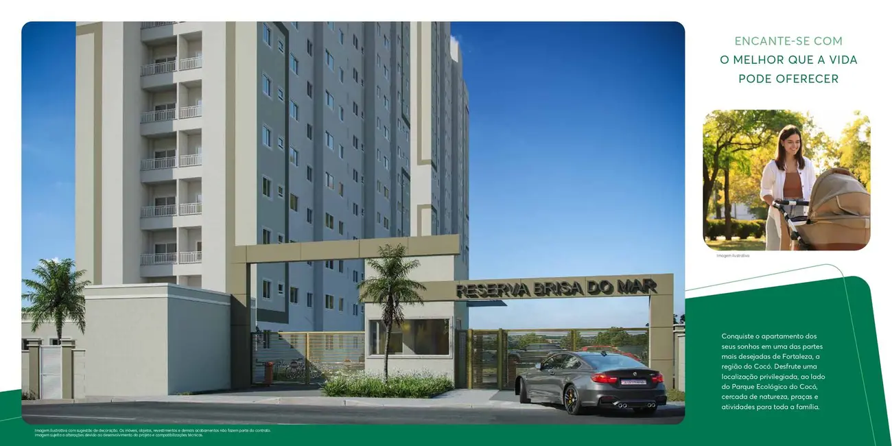 Foto 1 de Apartamento com 2 quartos à venda, 3846m2 em Cocó, Fortaleza - CE