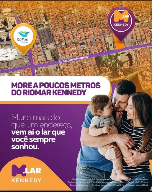 Foto 1 de Apartamento com 3 quartos à venda em Monte Castelo, Fortaleza - CE