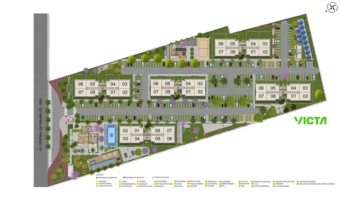 Apartamento com 2 quartos à venda, 4872m2 em Cumbuco, Caucaia - CE - imagem 7 Foto 7 de Apartamento com 2 quartos à venda, 4872m2 em Cumbuco, Caucaia - CE