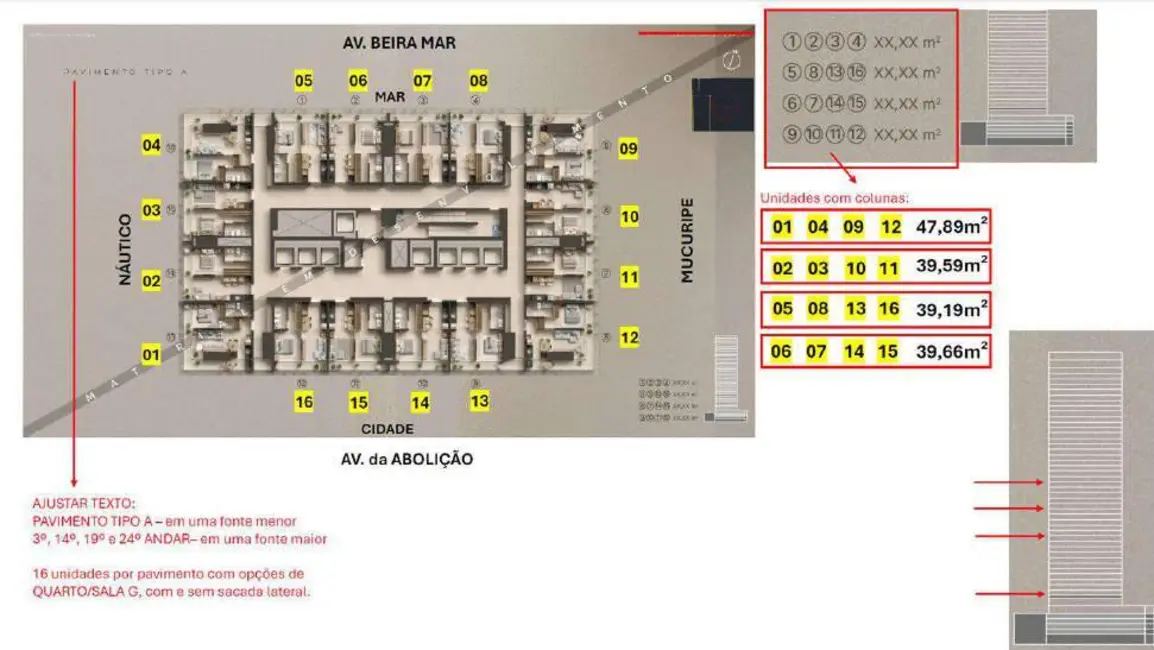 Foto 3 de Apartamento com 2 quartos à venda, 3287m2 em Fortaleza - CE