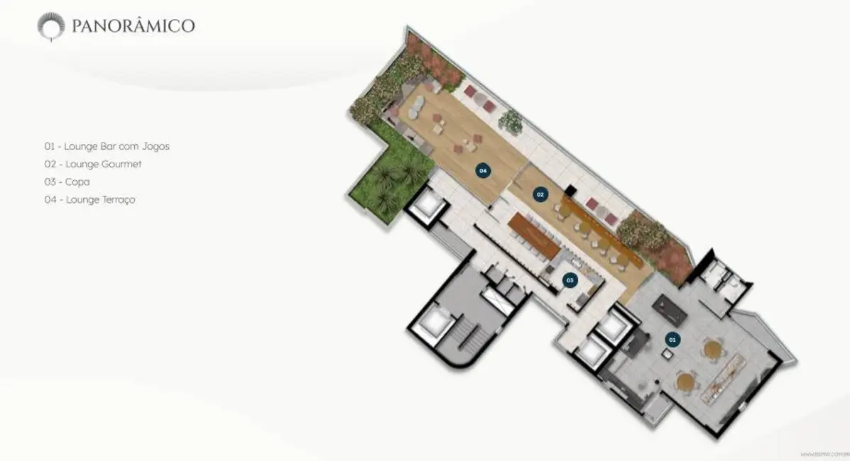 Apartamento com 4 quartos à venda e para alugar, 154189m2 em Cocó, Fortaleza - CE - imagem 9 Foto 9 de Apartamento com 4 quartos à venda e para alugar, 154189m2 em Cocó, Fortaleza - CE