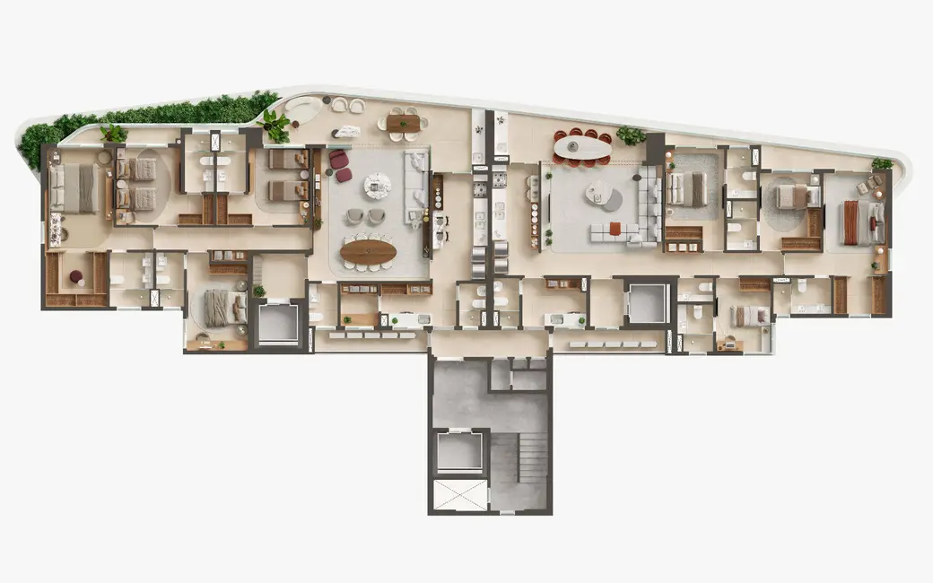 Foto 3 de Apartamento com 4 quartos à venda e para alugar, 165205m2 em Aldeota, Fortaleza - CE