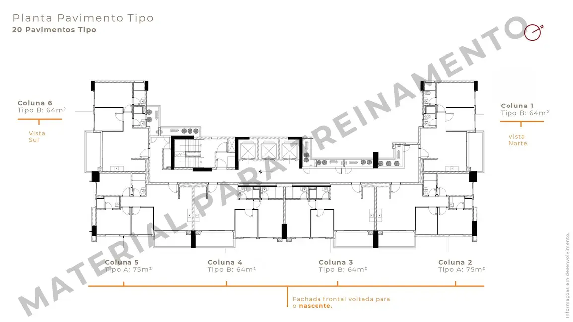 Foto 5 de Apartamento com 2 quartos à venda, 64m2 em Papicu, Fortaleza - CE