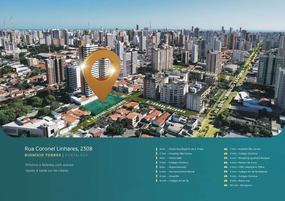 Apartamento com 3 quartos à venda, 62185m2 em Dionisio Torres, Fortaleza - CE - imagem 3 Foto 3 de Apartamento com 3 quartos à venda, 62185m2 em Dionisio Torres, Fortaleza - CE
