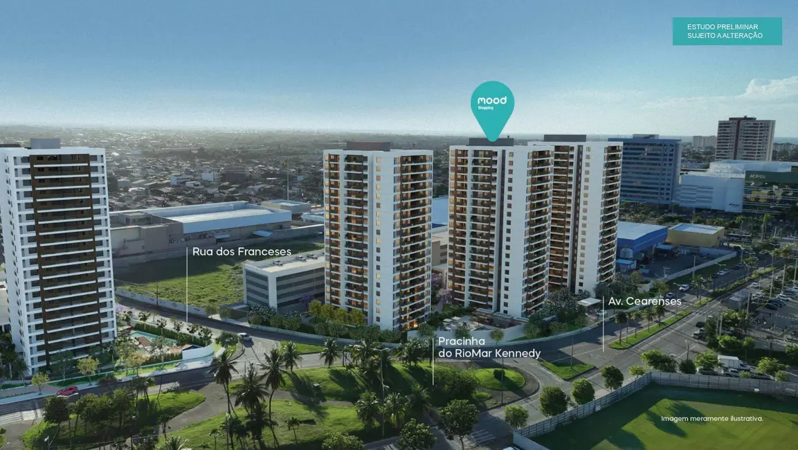 Apartamento com 3 quartos à venda, 68108m2 em Presidente Kennedy, Fortaleza - CE - imagem 5 Foto 5 de Apartamento com 3 quartos à venda, 68108m2 em Presidente Kennedy, Fortaleza - CE