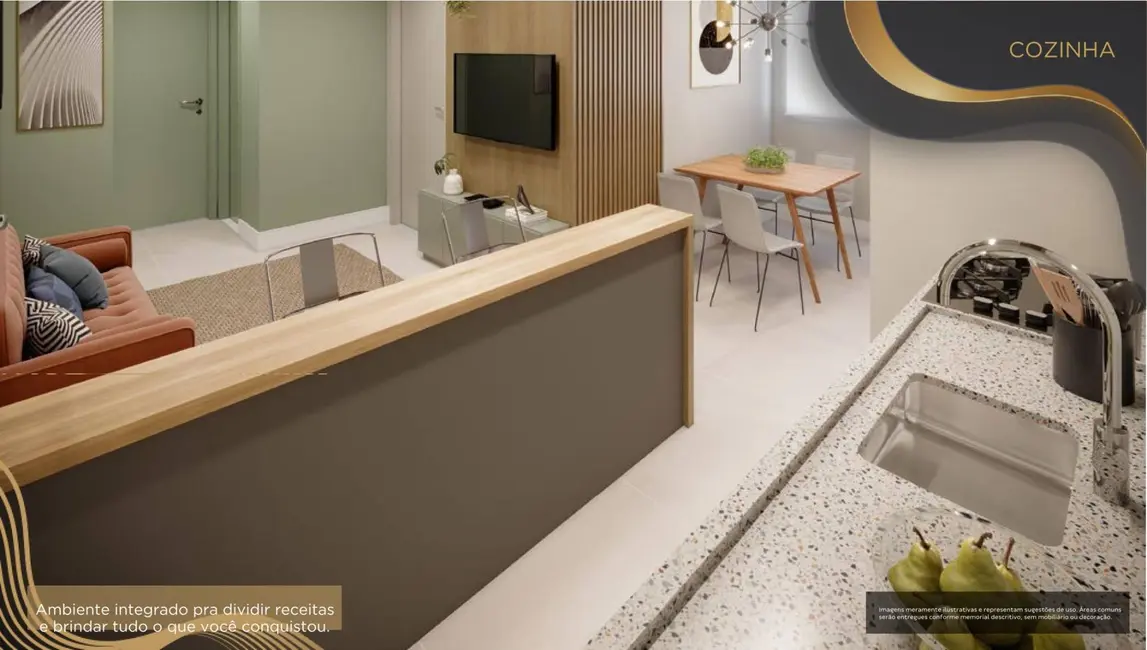 Foto 4 de Apartamento com 2 quartos à venda, 38m2 em Vila União, Fortaleza - CE