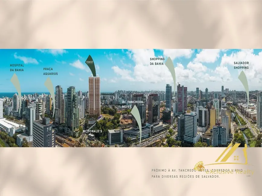 Apartamento com 3 quartos à venda, 116m2 em Caminho das Árvores, Salvador - BA - imagem 4 Foto 4 de Apartamento com 3 quartos à venda, 116m2 em Caminho das Árvores, Salvador - BA