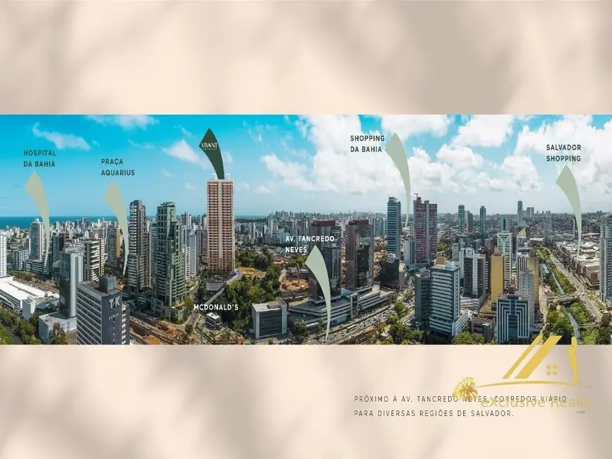 Apartamento com 3 quartos à venda, 116m2 em Caminho das Árvores, Salvador - BA - imagem 5 Foto 5 de Apartamento com 3 quartos à venda, 116m2 em Caminho das Árvores, Salvador - BA