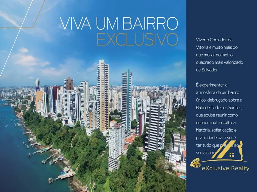 Foto 4 de Apartamento com 4 quartos à venda, 209m2 em Vitória, Salvador - BA