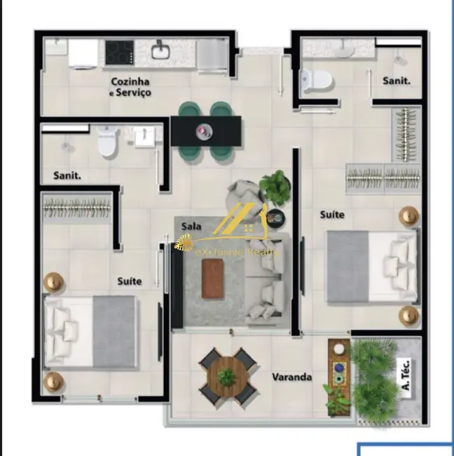 Apartamento com 1 quarto à venda, 30m2 em Ondina, Salvador - BA - imagem 6 Foto 6 de Apartamento com 1 quarto à venda, 30m2 em Ondina, Salvador - BA