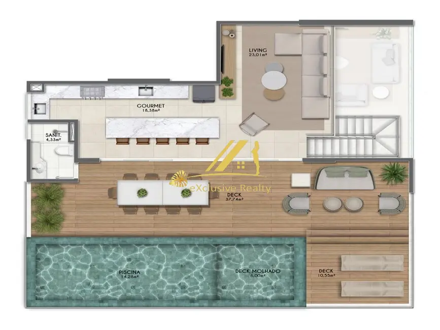 Foto 7 de Apartamento com 3 quartos à venda, 133m2 em Caminho das Árvores, Salvador - BA